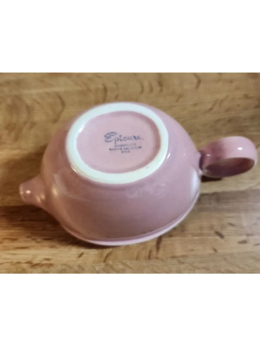 Vintage Epicure Dawn Pink Homer Laughlin MCM Gravy Boat Pitcher Creamer